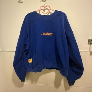 Madhappy Blue Terry Sweater